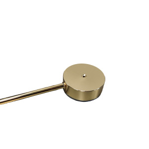 PLAFONIERA GOLD 8 LED, APP524-8C, 91x91 cm, AURIU, DIN OTEL DE INALTA CALITATE, STIL MODERN, TU - Img 6
