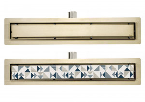RIGOLA DUS, REA NEO PURE, 70 CM, GOLD, DESIGN MODERN, CALITATE SUPERIOARA, REA - Img 8