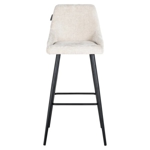 SCAUN DE BAR BROOKE UNICORN CREAM, S4701, CONFECTIONAT DIN 100% POLIESTER SPUMA SI METAL, RICHMOND INTERIORS - Img 2