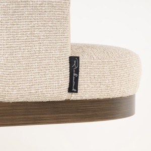 SCAUN DE BAR ELLIS BISCOTTI, S4783, CONFECTIONAT DIN METAL, SPUMA SI 100% POLIESTER, RICHMOND INTERIORS - Img 3
