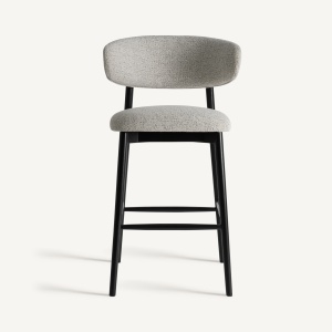 SCAUN DE BAR GLADES 107CM, DIN LEMN SI TEXTIL, STIL MODERN, VICAL HOME - Img 2