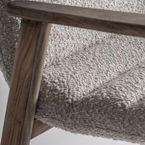 SCAUN DE BAR JACQUARD 106CM, DIN LEMN SI TEXTIL, STIL MODERN, VICAL HOME - Img 7