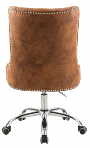 SCAUN DE BIROU CHESTERFIELD, VICTORIAN, DIN METAL SI PIELE ECO, ARTIM GROUP SELECTION - Img 5
