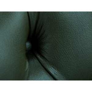 SCAUN DE BIROU DE LUX CAMBRIDGE, REALIZAT DIN LEMN MASIV SI PIELE NATURALA, CULOARE MARO/VERDE, ARTIM SELECTION - Img 2