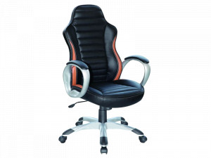 SCAUN DE BIROU DIRECTORIAL Q-112 NEGRU/MARO STIL MODERN SIGNAL