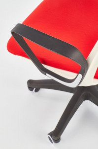 SCAUN DE BIROU PENTRU COPII ALB/ROSU/NEGRU JUMBO STIL MODERN HALMAR - Img 4