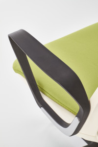 SCAUN DE BIROU PENTRU COPII ALB/VERDE/NEGRU JUMBO STIL MODERN HALMAR - Img 2