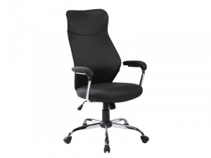 SCAUN DE BIROU Q-319, GRI, DIN TEXTIL SI METAL, STIL MODERN, SIGNAL