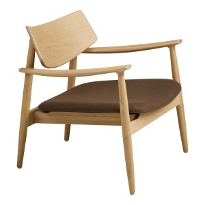 SCAUN DE RELAXARE OLVERA, DIN LEMN SI TEXTIL, CULOARE NATUR/MARO, HOUSE NORDIC - Img 4