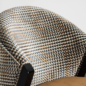 SCAUN DEOSEBIT, BRILLON, REALIZAT DIN LEMN DE CAUCIUC SI TEXTIL CATIFEA, ARTIM GROUP SELECTION - Img 6