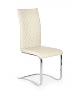 SCAUN DESIGN MODERN K293 CREM/CROM HALMAR - Img 4