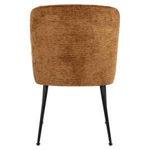 SCAUN DINING FALLON COGNAC FUSION, S4507, CONFECTIONAT DIN METAL, SPUMA SI 100% POLIESTER, RICHMOND INTERIORS - Img 2