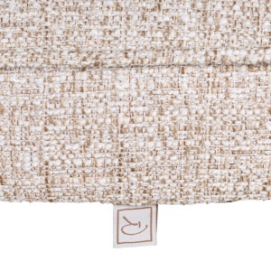 SCAUN DINING, MORI, REALIZAT DIN LEMN DE CAUCIUC, SPUMA SI TEXTIL, CULOARE CREM/NATUR, DESIGN DEOSEBIT, RICHMOND INTERIORS - Img 11