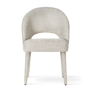 SCAUN DINING PONTE SUPREME SOCK, CONFECTIONAT DIN TAPITERIE DIN TEXTIL, SPUMA SI PICIOARE DIN LEMN, STIL MODERN - Img 2