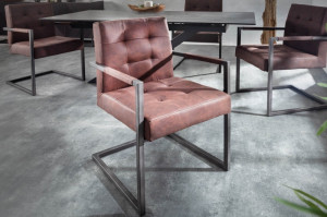 SCAUN DINING RIDER MARO ANTIC STIL VINTAGE - Img 2