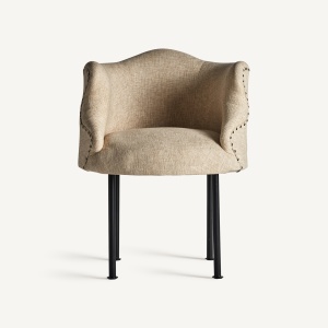 SCAUN ELEGANT CROVIE, DIN METAL SI TEXTIL - IN , DESIGN CONTEMPORAN, VICAL HOME - Img 2