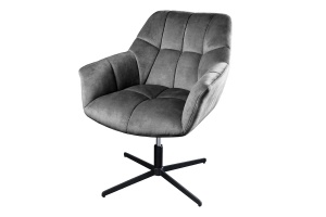 SCAUN/FOTOLIU ROTATIV 360°, PAPILLON 80/90CM, CATIFEA SI METAL, DESIGN INDUSTRIAL - Img 6