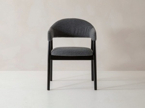 SCAUN HERA, DIN TEXTIL SI LEMN, MICADONI, STIL MODERN - Img 3
