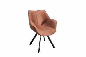 SCAUN, MARO ANTICHIZAT PENTRU BIROURI/SALI DE CONFERINTA DUTCH RETRO, COD 37613, DESIGN RETRO VINTAGE - Img 2