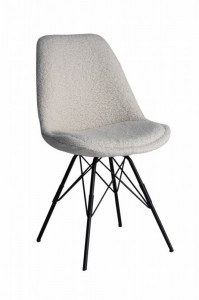 SCAUN MODERN, SCANDINAVIA, DIN STOFA PLUS SI METAL, COD 43064, DESIGN MODERN