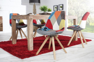 SCAUN MULTICOLOR SCANDINAVIA 35714 DESIGN SCANDINAV - Img 1