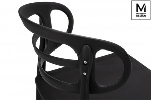 SCAUN NEGRU DIN POLIPROPILENA MARCUS STIL MODERN - Img 4