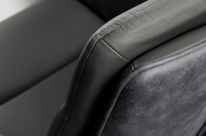 SCAUN OFFICE, BIG GEORGE, GRI, TEXTIL FIN SI PIELE NATURALA, ARTIM GROUP SELECTION - Img 3