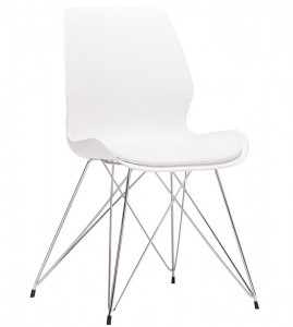 SCAUN PENTRU SALI DE CONFERINTA TORONTO ALB DESIGN SCANDINAV