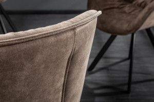 SCAUN, THE DUTCH COMFORT, TAUPE, CATIFEA, STIL RETRO VINTAGE - Img 5