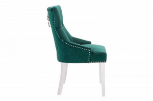 SET 2 SCAUNE, DESIGN CLASIC, CASTLE DE LUXE, VERDE SMARALD, ARTIM GROUP SELECTION - Img 3
