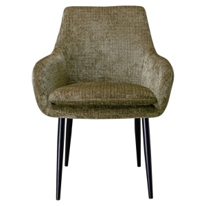 SET 2 SCAUNE DINING, CHRISSY S4472 NIAGARA 104 STONE CHENILLE, CONFECTIONAT DIN 100% POLIESTER, SPUMA, METAL SI PLACAJ, RICHMOND INTERIORS - Img 3