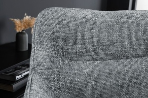 SET 2 SCAUNE ROTATIVE, VERONA, GRI, METAL SI STOFA, DESIGN MODERN, ARTIM GROUP SELECTION - Img 4
