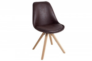 SET 4 SCAUNE MARO CAFENII SCANDINAVIA 35707 - DESIGN SCANDINAV - Img 3
