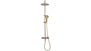 SET DE DUS REA LUNGO CU TERMOSTAT, AURIU PERIAT, DIN ALAMA, CALITATE SUPERIOARA - Img 4