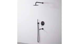 SET DE DUS SI CADA INCASTRAT REA LUNGO + BOX, NEGRU, DIN ALAMA, CALITATE SUPERIOARA - Img 2