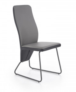 SET DINING MASA YOHANN CU 4 SCAUNE K300 NEGRE/GRI - DESIGN INDUSTRIAL - Img 2