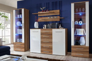 SET LIVING MODULAR CU LED GALINO D 23 NNWH GD STIL MODERN ASM