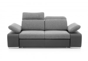 SOFA ERGONOMICA FIXA ODESSA GRI DESIGN MODERN PSK - Img 1