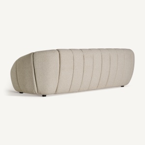 SOFA EXCLUSIVISTA LAJOUX, CULOARE BEJ, DIN LEMN SI TEXTIL, VICAL HOME - Img 4