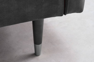 SOFA EXTENSIBILA, 195CM, MICROFIBRA GRI, MODEL DEOSEBIT, ARTIM GROUP SELECTION - Img 6