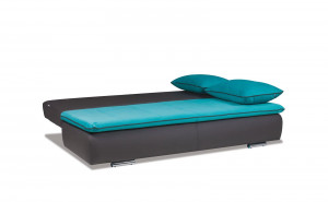 SOFA EXTENSIBILA DIEGO 204CM DIN TEXTIL SI LEMN - Img 3