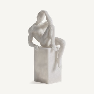 STATUETA, PHOEBE, 39CM, CULOARE ALBA, DIN RASINA, STIL MODERN, ARTIM GROUP SELECTION