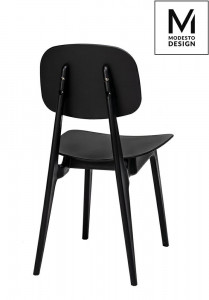 STOC 2 BUC!!! SCAUN NEGRU, ANDY, DIN POLIPROPILENA, STIL MODERN - Img 2