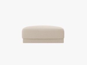 TABURET MILEY, BEJ, CU TAPITERIE DIN TEXTIL BOUCLE BALOO, MICADONI