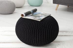 TABURET MULTIFUNCTIONAL NEGRU LEEDS 37320 - DESIGN MODERN - Img 2