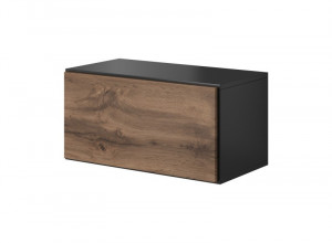 VITRINA LIVING ROCO RO3 ANTRACIT/MARO DESIGN MODERN CM - Img 2