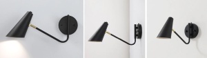 Aplica de perete APP1139-1W black GOLD - Img 3