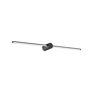 APLICA FILO AP D075, NEGRU, DIN ALUMINIU, STIL MODERN - Img 1