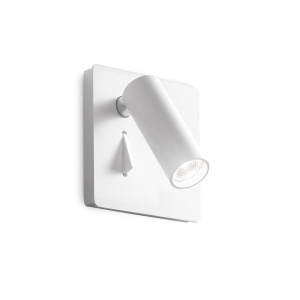 APLICA LITE AP, ALB, DIN ALUMINIU, STIL MODERN - Img 1
