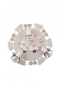 APLICA/PLAFONIERA CAMERA COPII SHEEP 4076